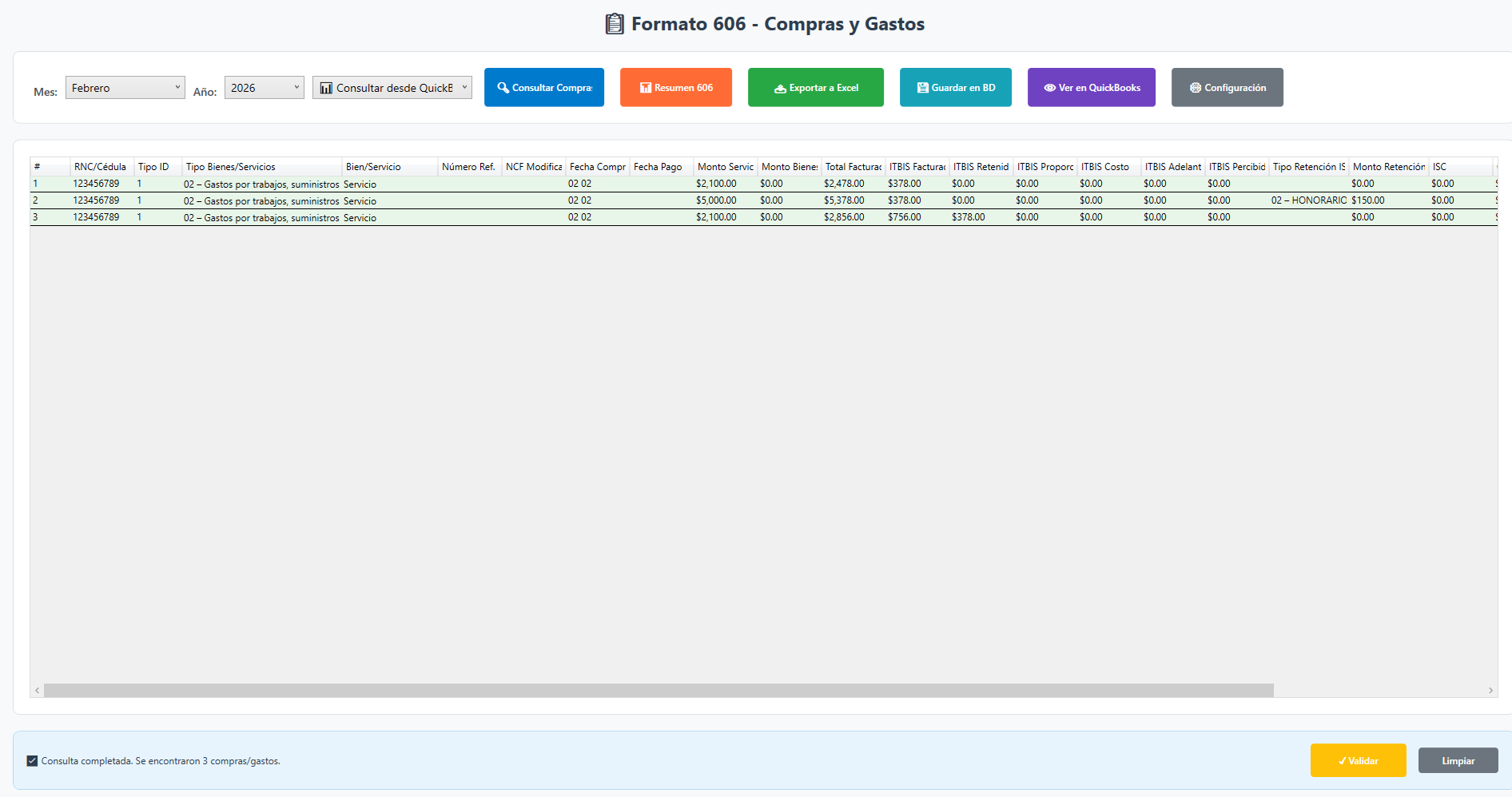 Generación de Reportes